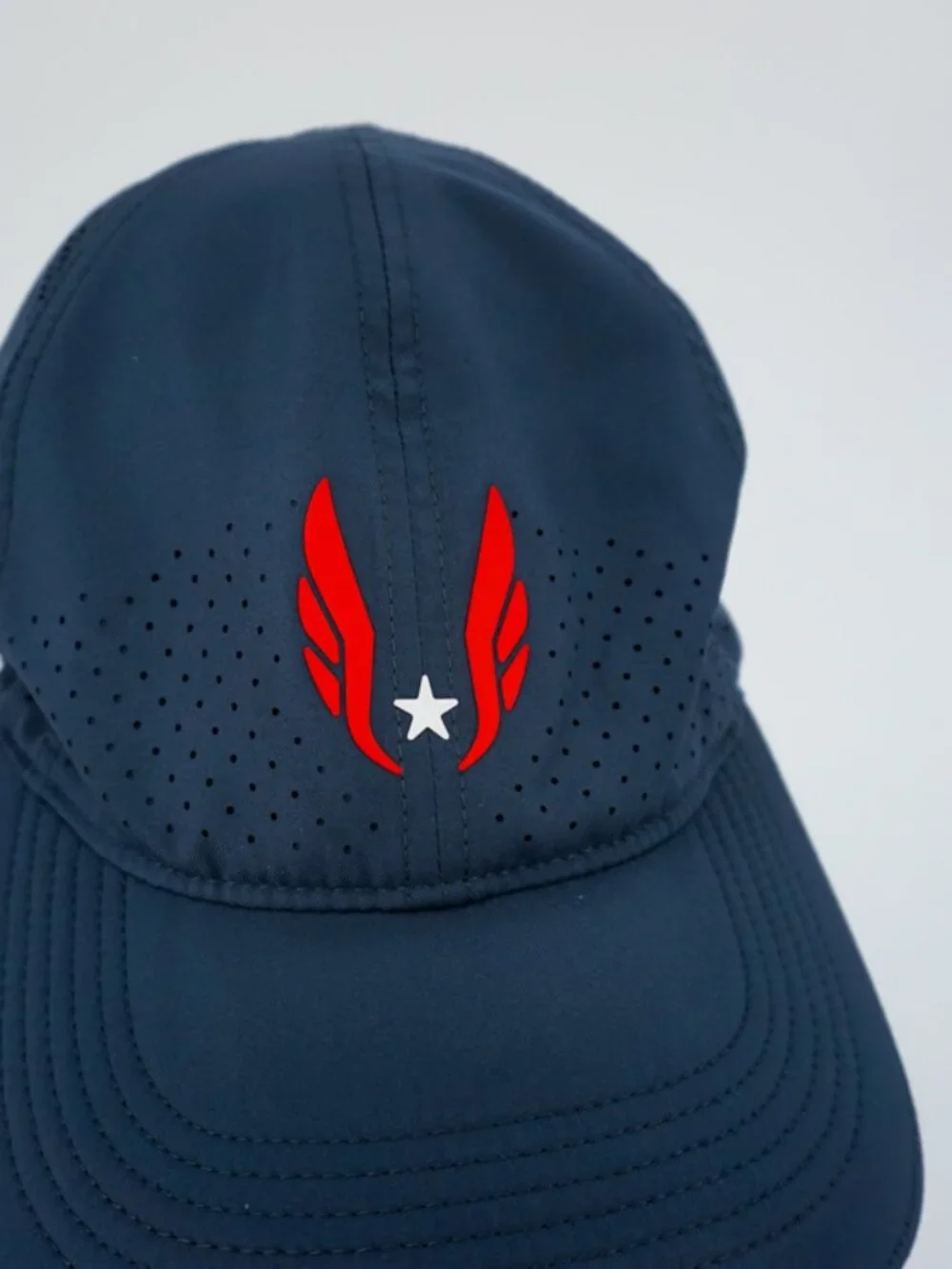 NIKE Featherlight Dri-Fit USA TRACK & FIELD Running Hat Blue Adjustable